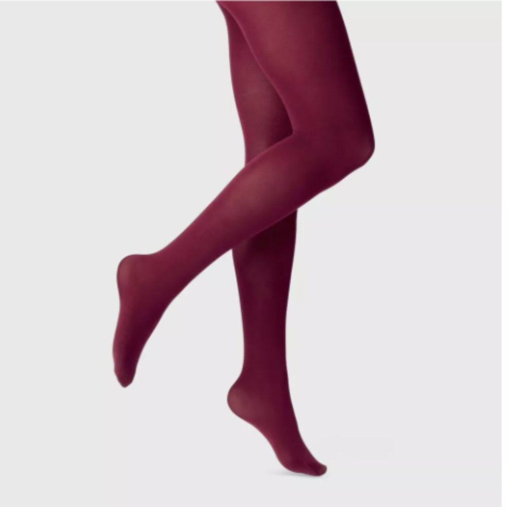 Women's 50D Opaque Tights - A New Day™ size M/L
